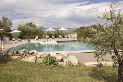La Romagnana Agriturismo- panorama piscina
