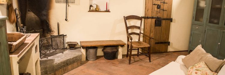 Agriturismo La Romagnana - grande camino