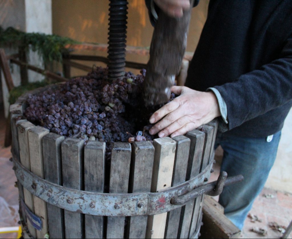 strettoio vin santo la romagnana