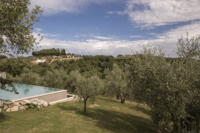 La Romagnana Agriturismo- panorama piscina
